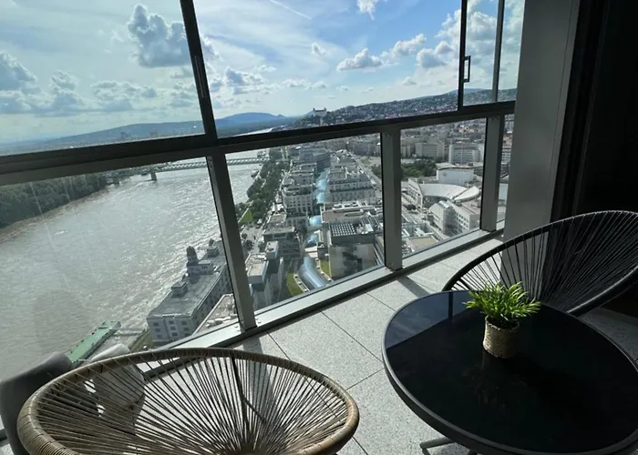 شقة New Eurovea Tower براتسيلافا